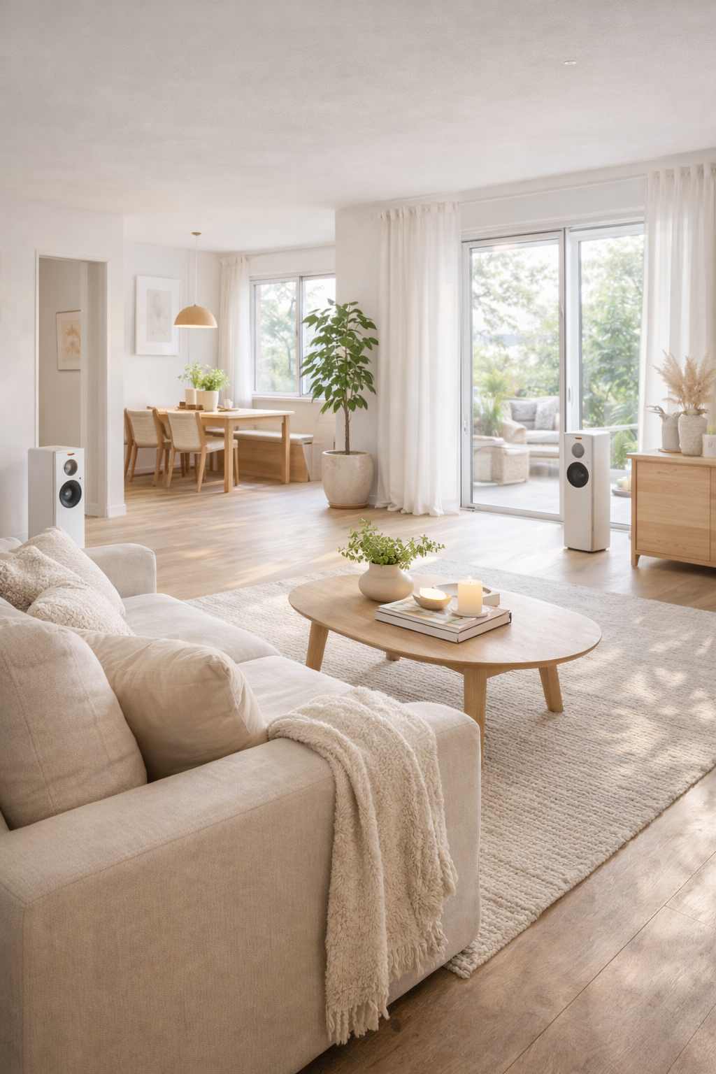 Acústica restaurativa en interior de alta gama